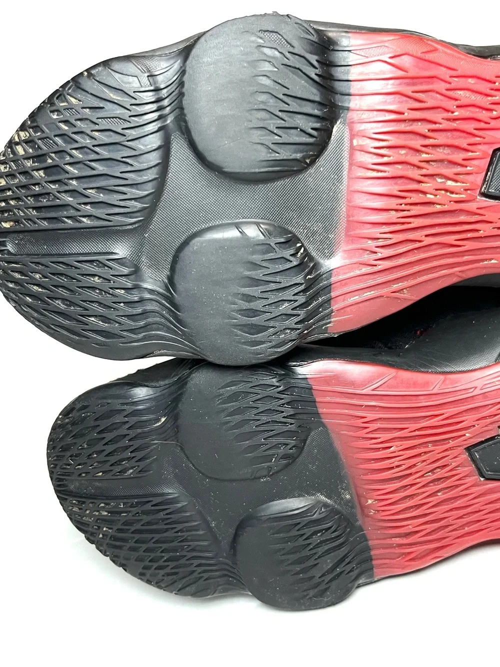 Nike Kids Black and Red LeBron Sneakers